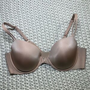 Victoria’s Secret Lined Demi Bra Nude Beige 38C | Style 313805
